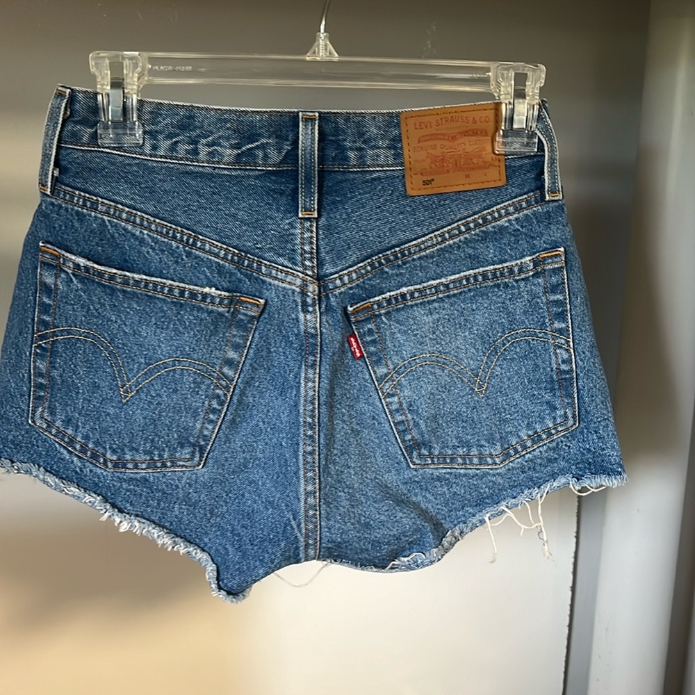 501 Levi Denim shorts